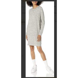 Daily Ritual womens super soft Terry long sleeve dress size small